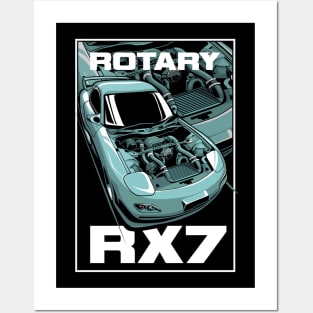 Mazda Rx7 Posters and Art